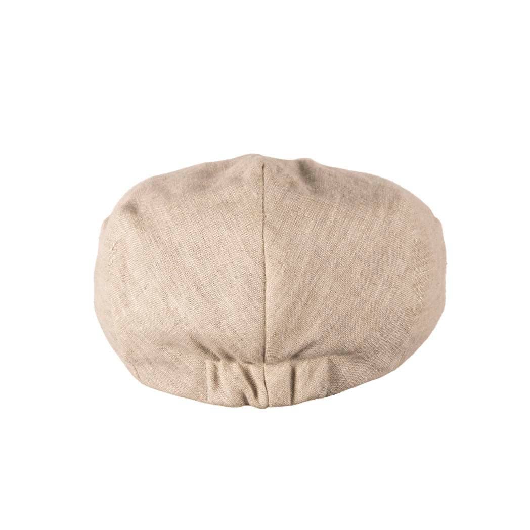 Coppola nuova inglese in lino Taglia Unica - Arthur Classic Linen Flat Cap one size