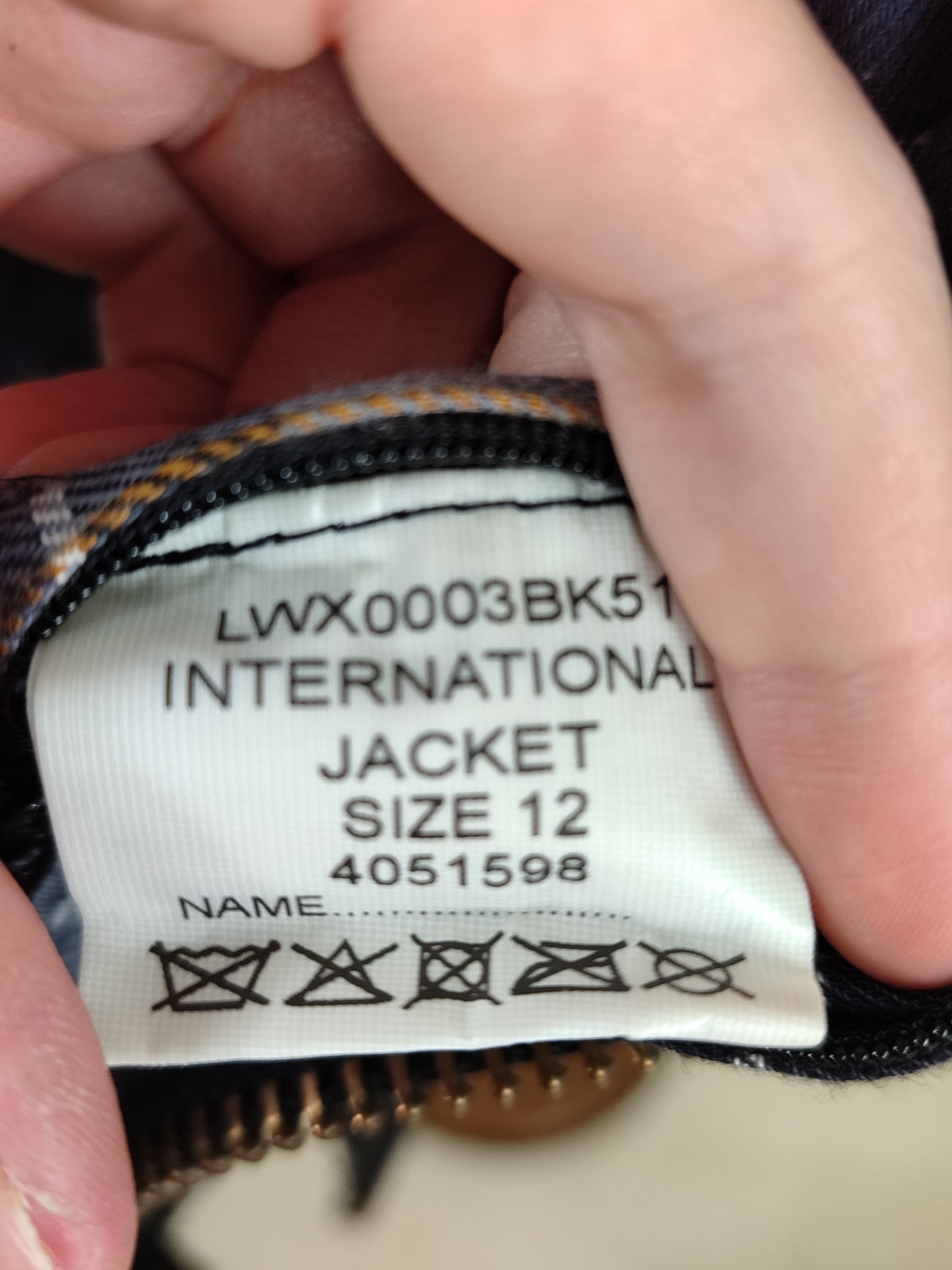 Giacca Barbour International Donna Medium UK12 -Lady International Black UK12 Size M