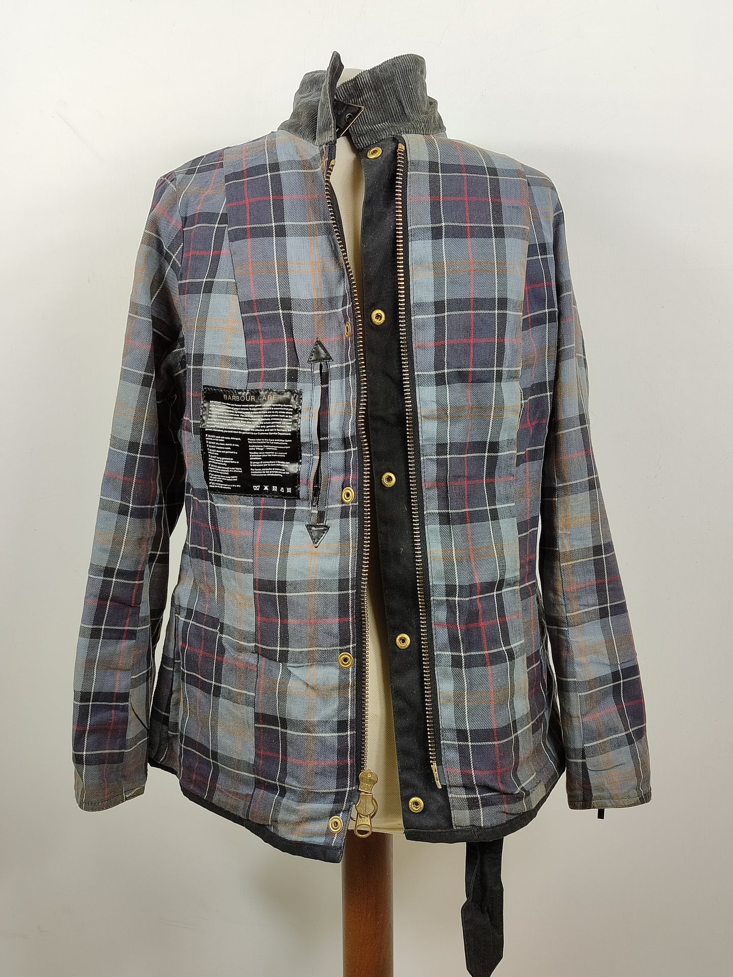 Giacca Barbour International Donna Medium UK12 -Lady International Black UK12 Size M