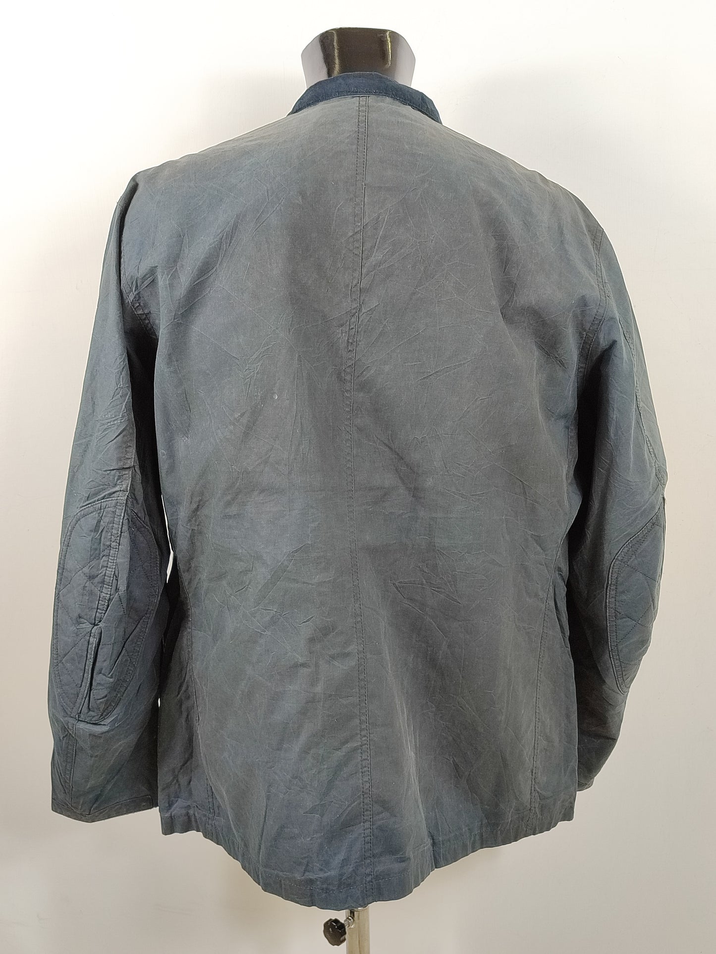 Giacca Barbour International Bede Blu XXL-Navy International Union Jacket Jacket Size XXL