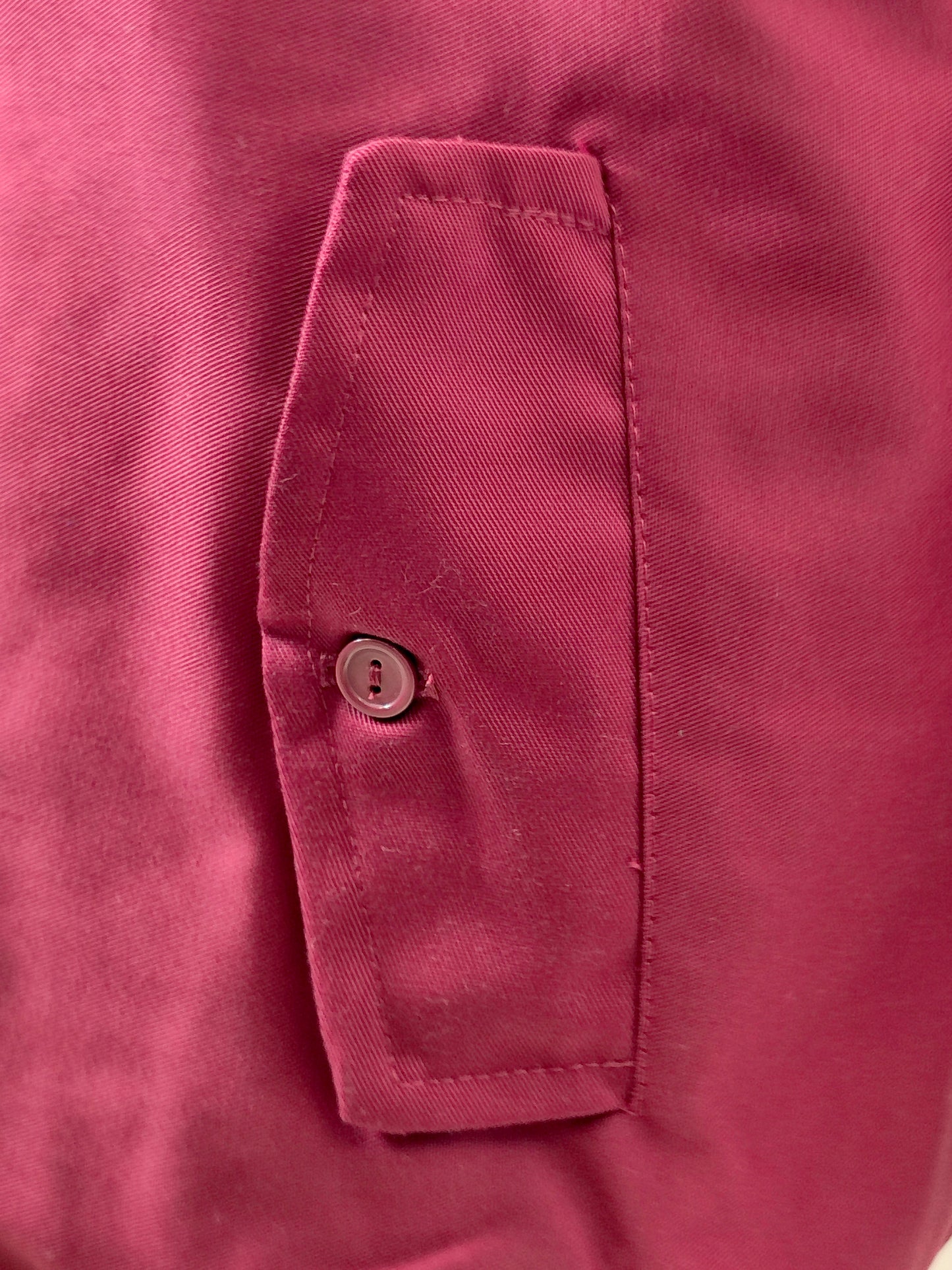 Giacca Harrington Bordeaux da uomo in cotone Made in England - Man Wine Harrington Jacket