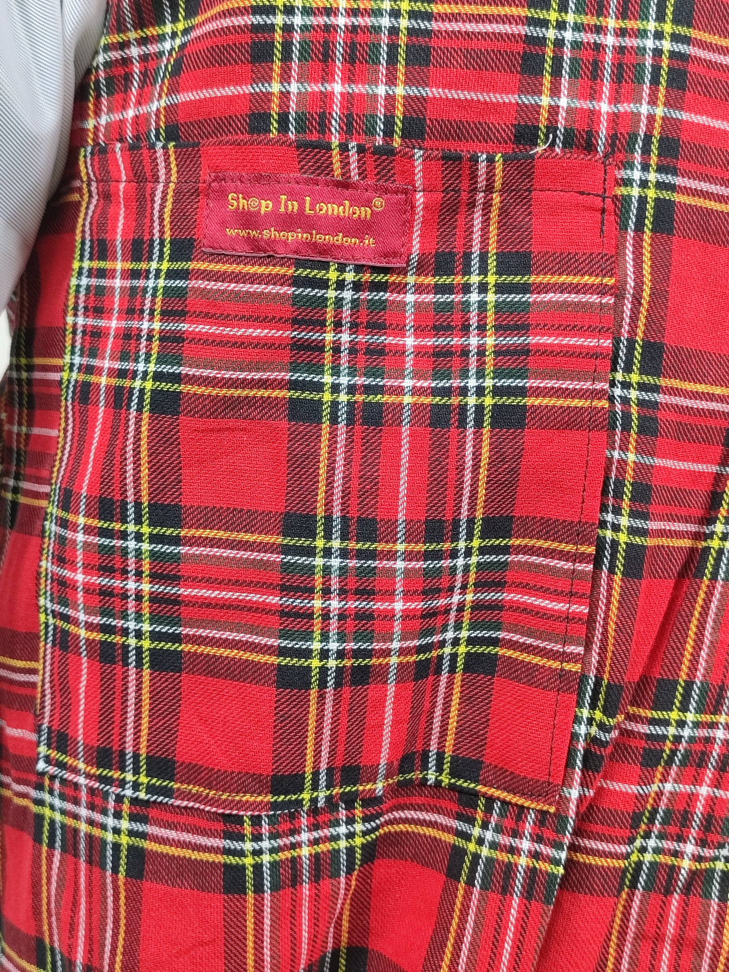Giacca Harrington Bordeaux da uomo in cotone Made in England - Man Wine Harrington Jacket
