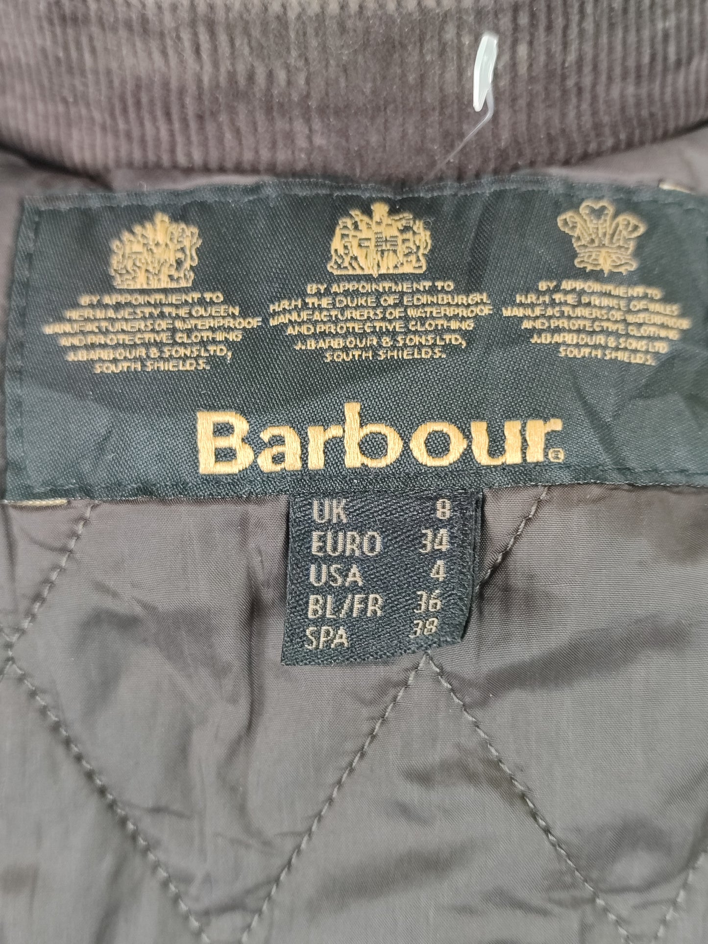 Giacca Barbour donna marrone Rebel UK8 XSmall Brown Lady Wax Rebel jacket XSmall tg.38