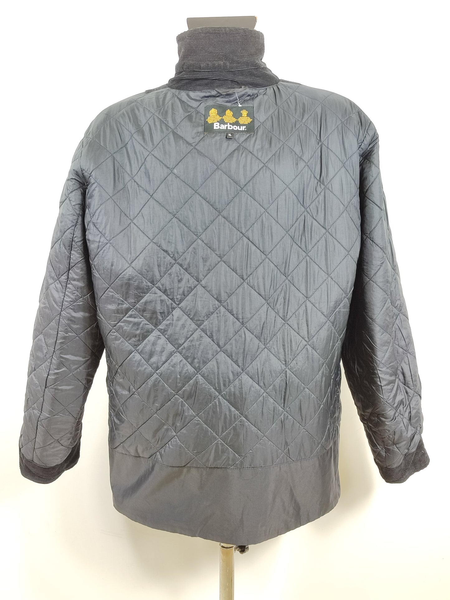 Giacca Barbour da uomo nera cerata Terrier XL - Man Black Wax Terrier Jacket size XL