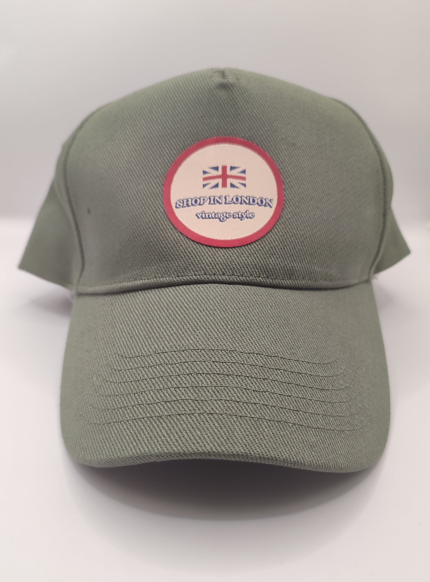 Cappello da Baseball in cotone verde Unisex taglia unica - Baseball cap in cotton green color