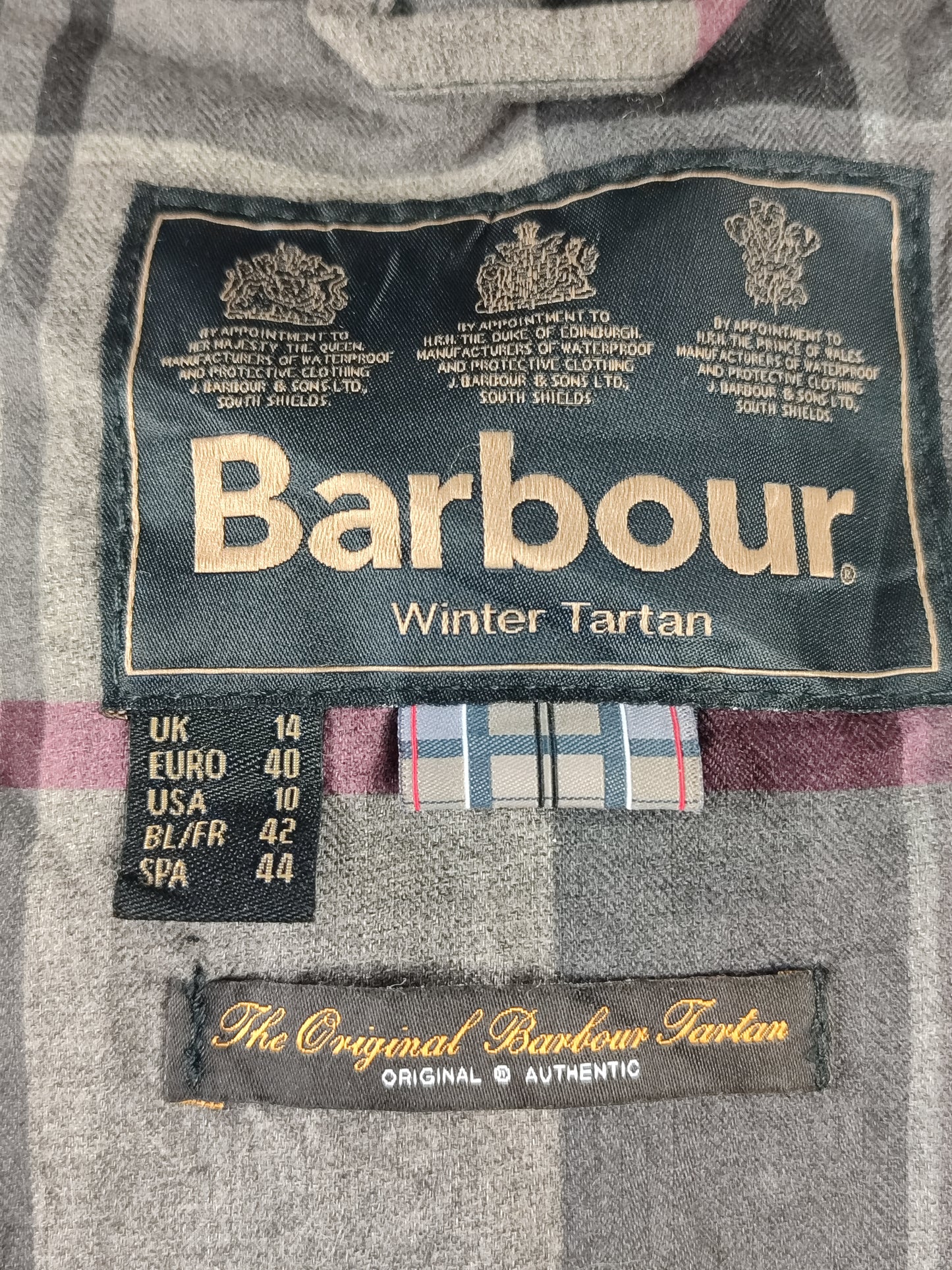 Trench Barbour nero donna cerato Medium tg.42/44 Black wax lady trench size Uk14