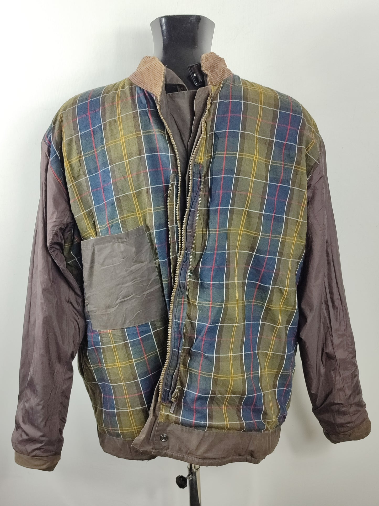 Giacca Barbour International marrone XL- Man Barbour International Duracotton Brown size XL