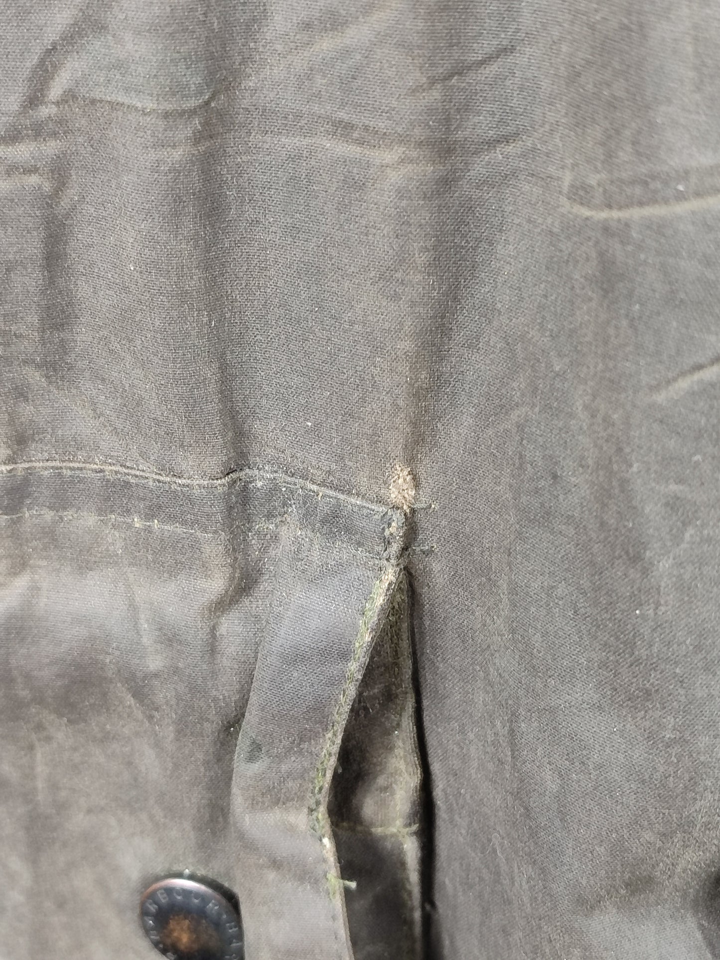 Giacca Barbour International marrone XL- Man Barbour International Duracotton Brown size XL