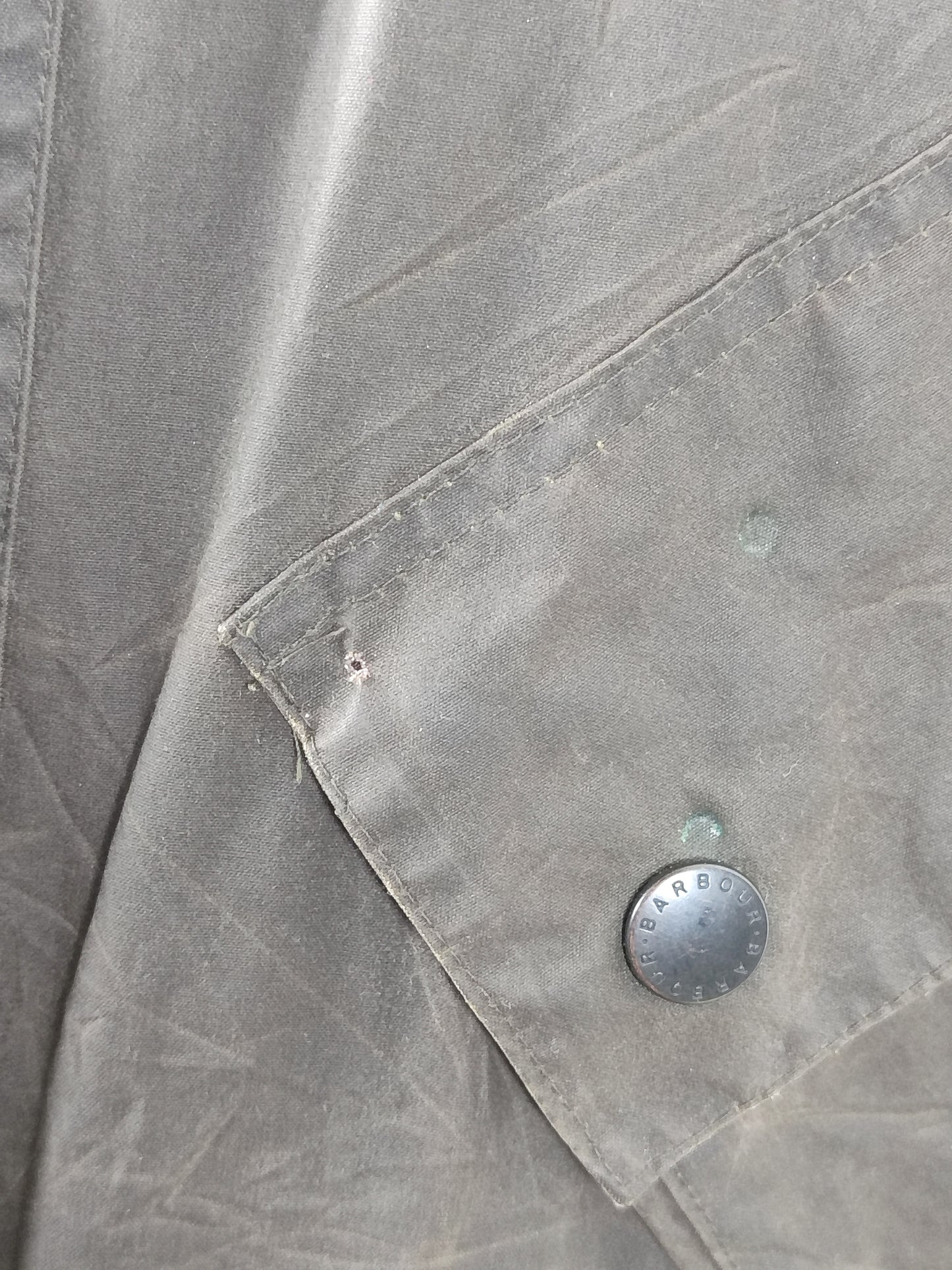 Giacca Barbour International marrone XL- Man Barbour International Duracotton Brown size XL