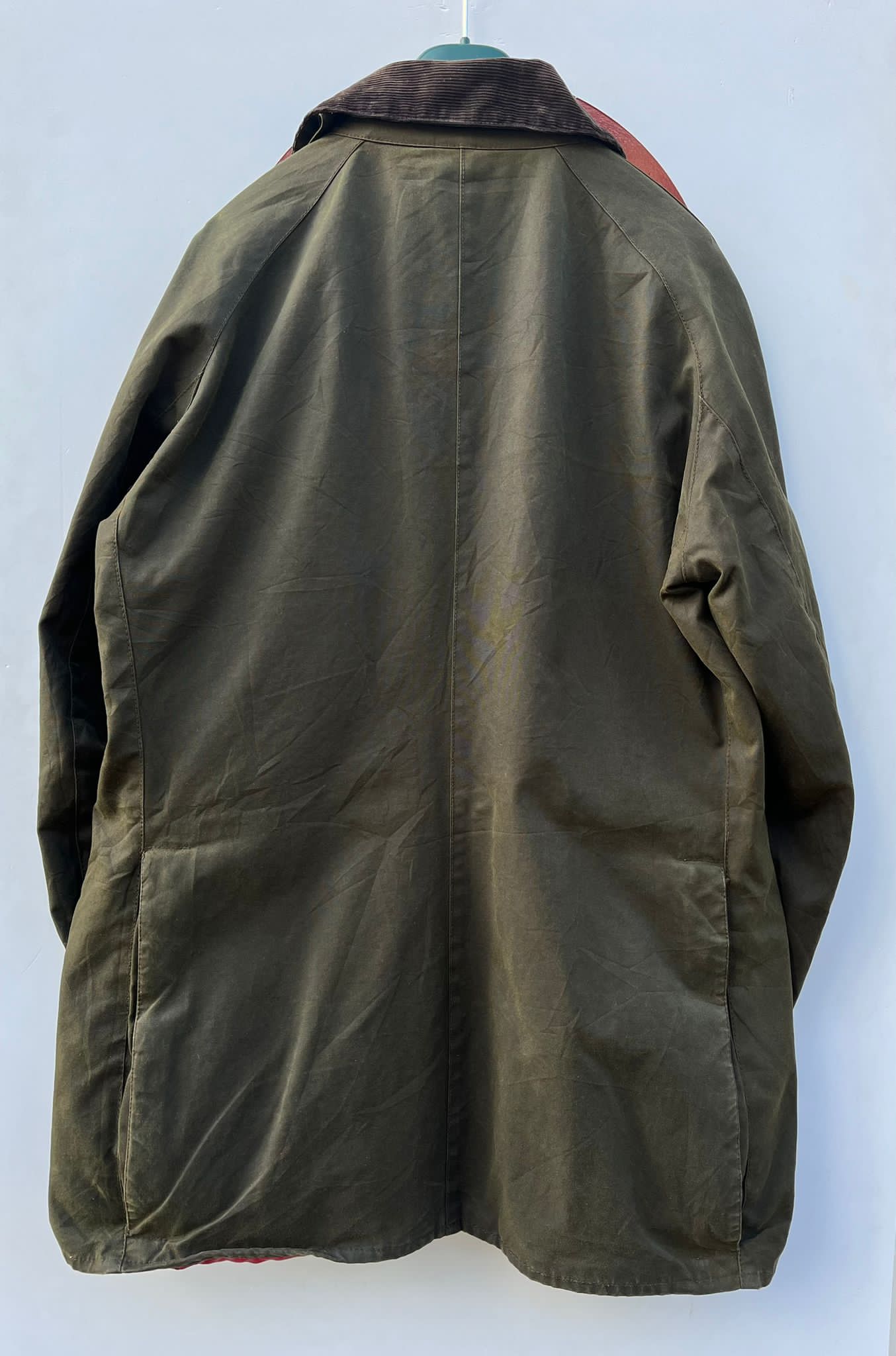 RARA Giacca Barbour Verde Cerata Large - Man Green waxed jacket Size large