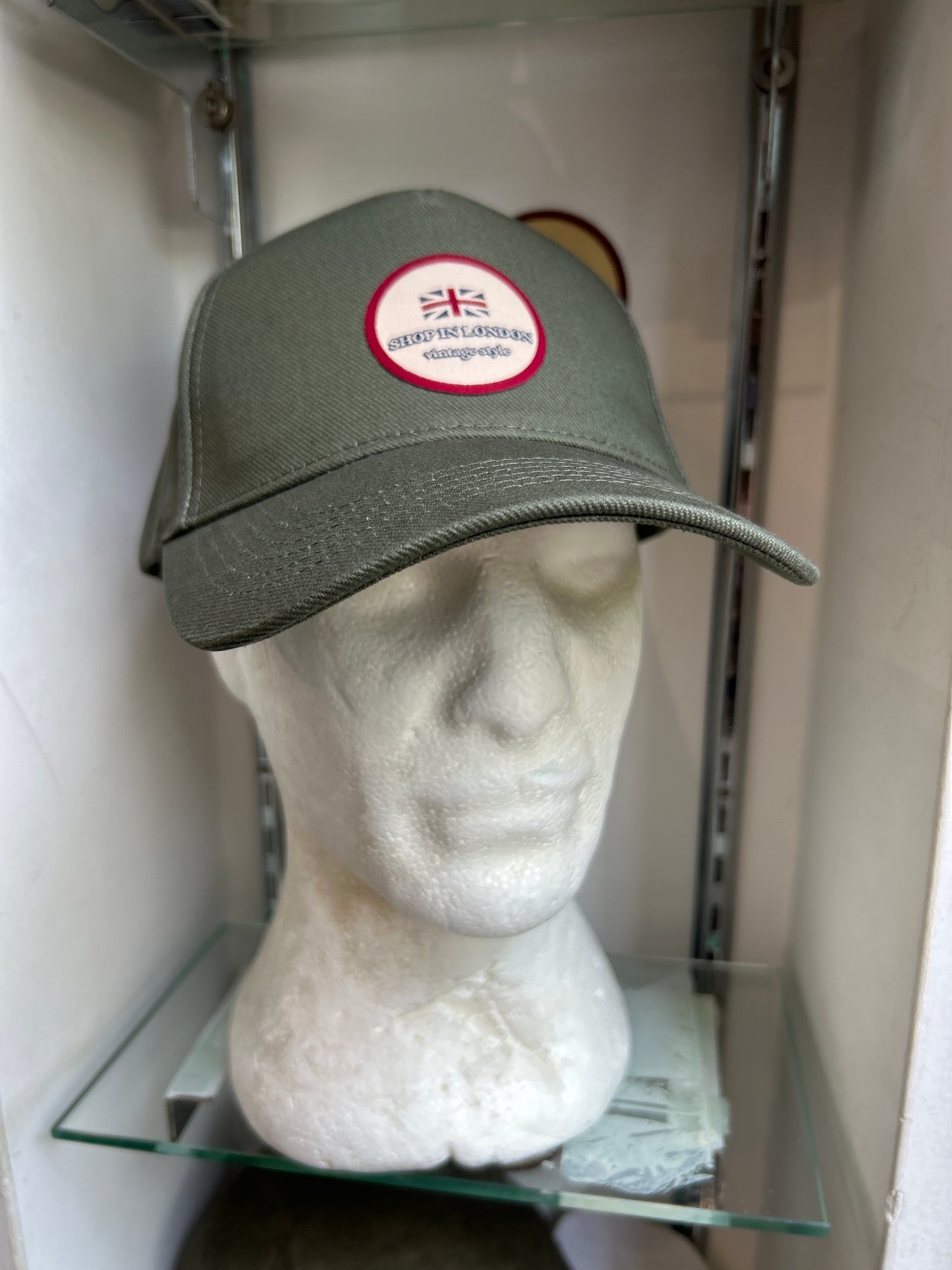 Cappello da Baseball in cotone verde Unisex taglia unica - Baseball cap in cotton green color