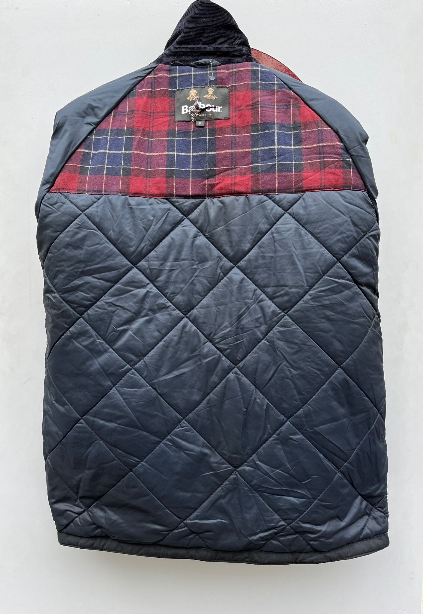 Barbour Man Amble Wax Jacket size Medium