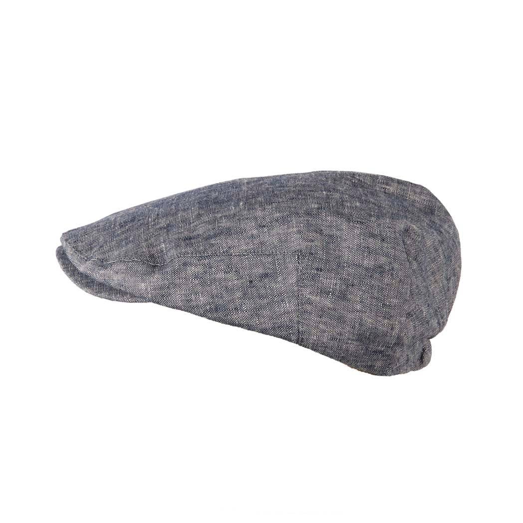 Coppola nuova inglese in lino Taglia Unica - Arthur Classic Linen Flat Cap one size