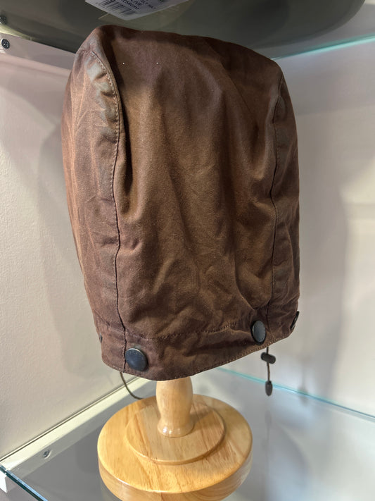 Cappuccio Barbour marrone recente -Brown Waxed hood One size - Shop In London