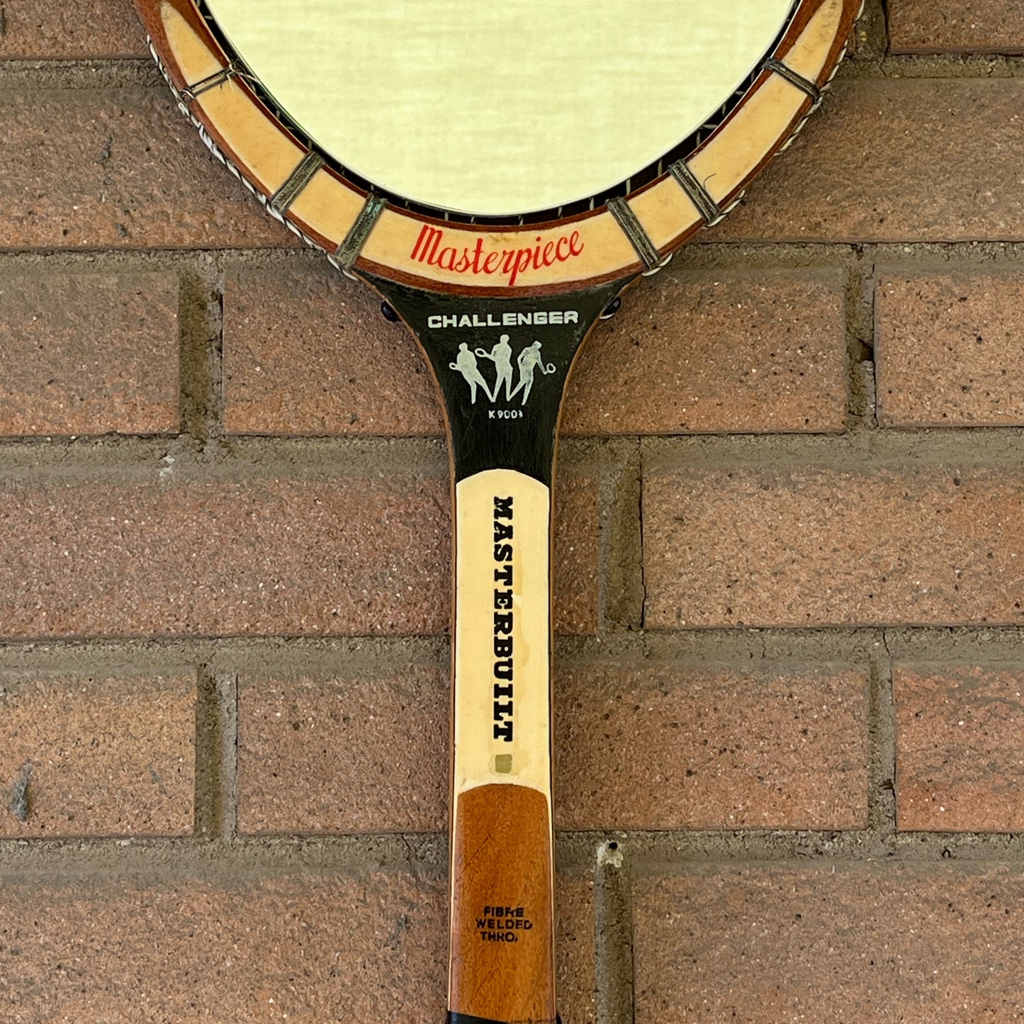 Racchetta Masterpiece Vintage in Legno con Specchio- Vintage Mirror tennis wood Racket