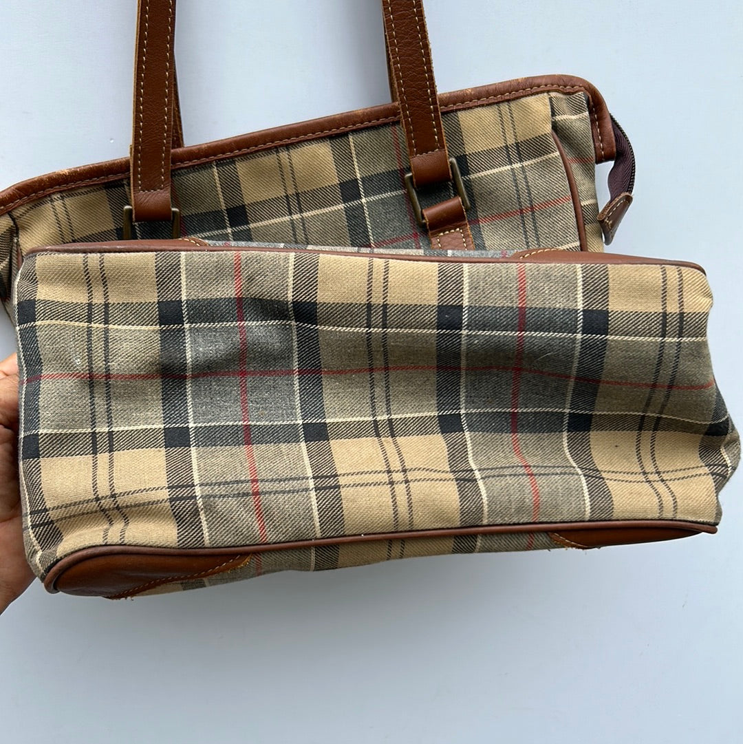 Borsa Barbour in tartan - Tartan Ladies Shopper Bag