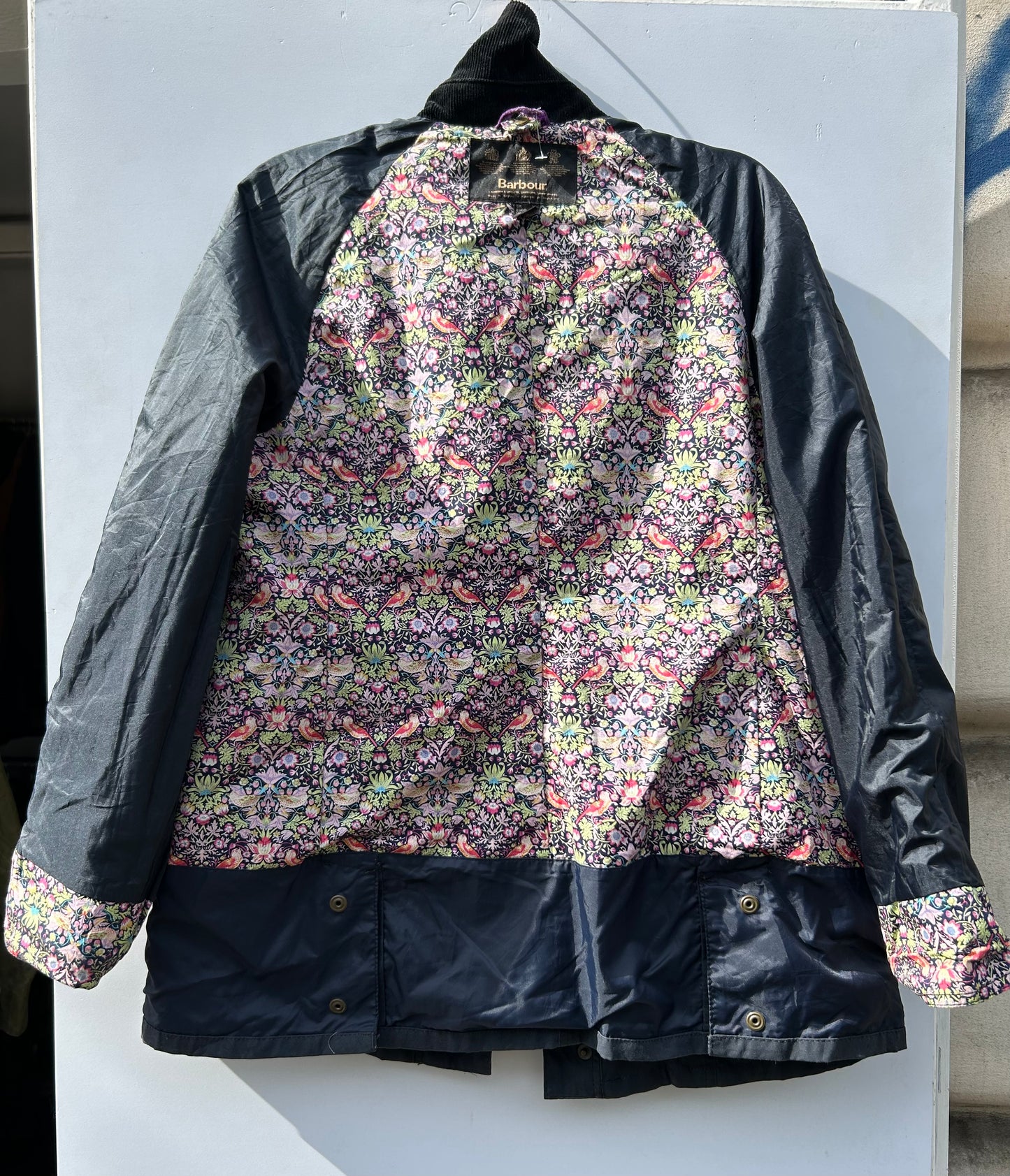 Giacca Barbour Liberty Beadnell blu UK12 medium - Navy Liberty Beadnell UK12 tg. 42