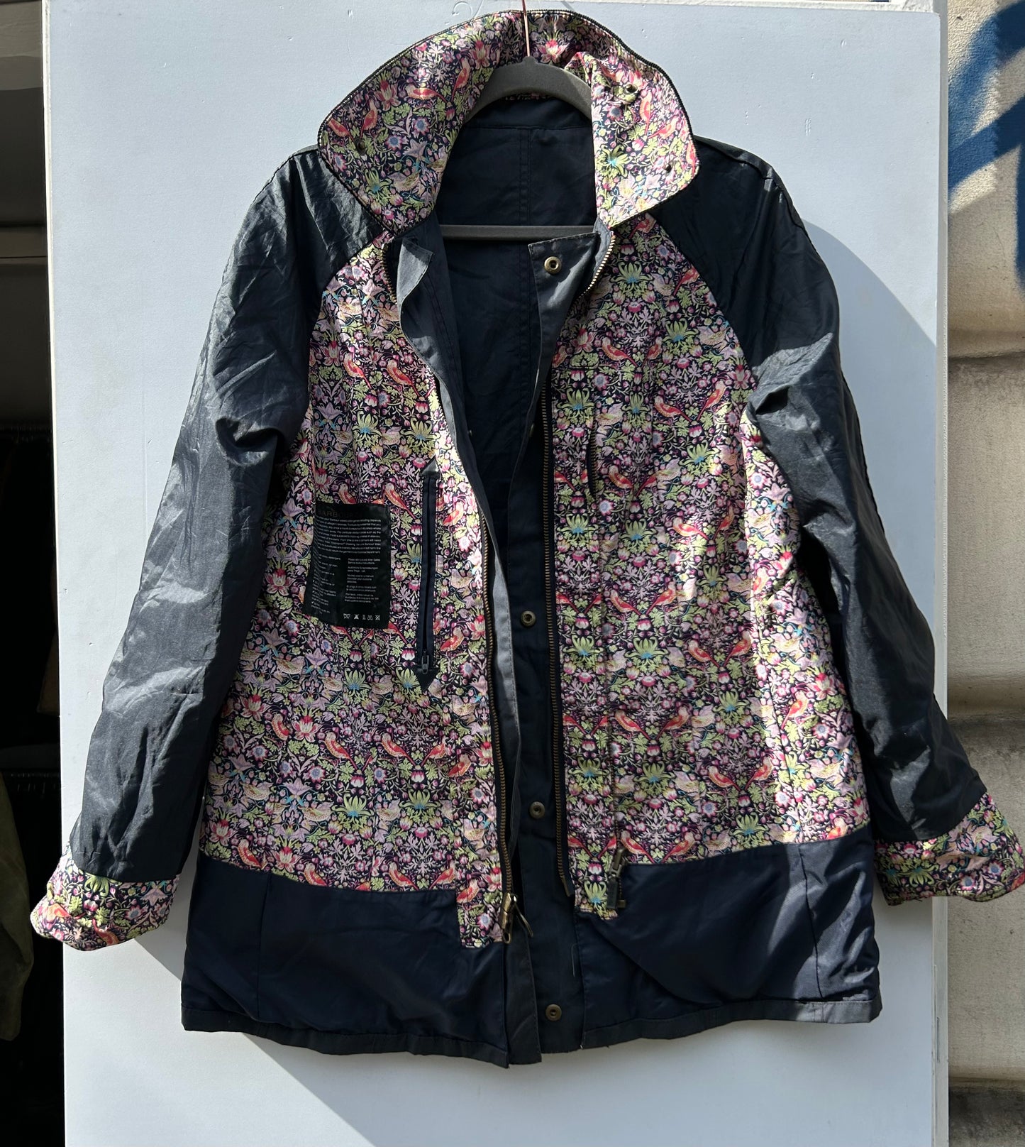Giacca Barbour Liberty Beadnell blu UK12 medium - Navy Liberty Beadnell UK12 tg. 42