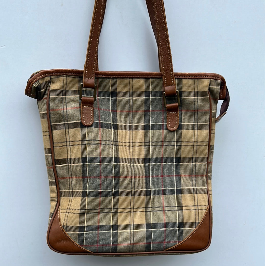 Borsa Barbour in tartan - Tartan Ladies Shopper Bag