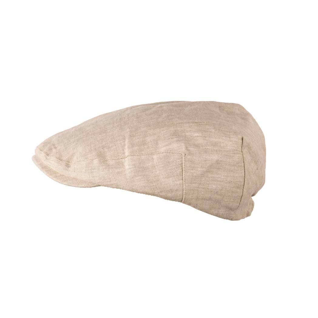 Coppola nuova inglese in lino Taglia Unica - Arthur Classic Linen Flat Cap one size