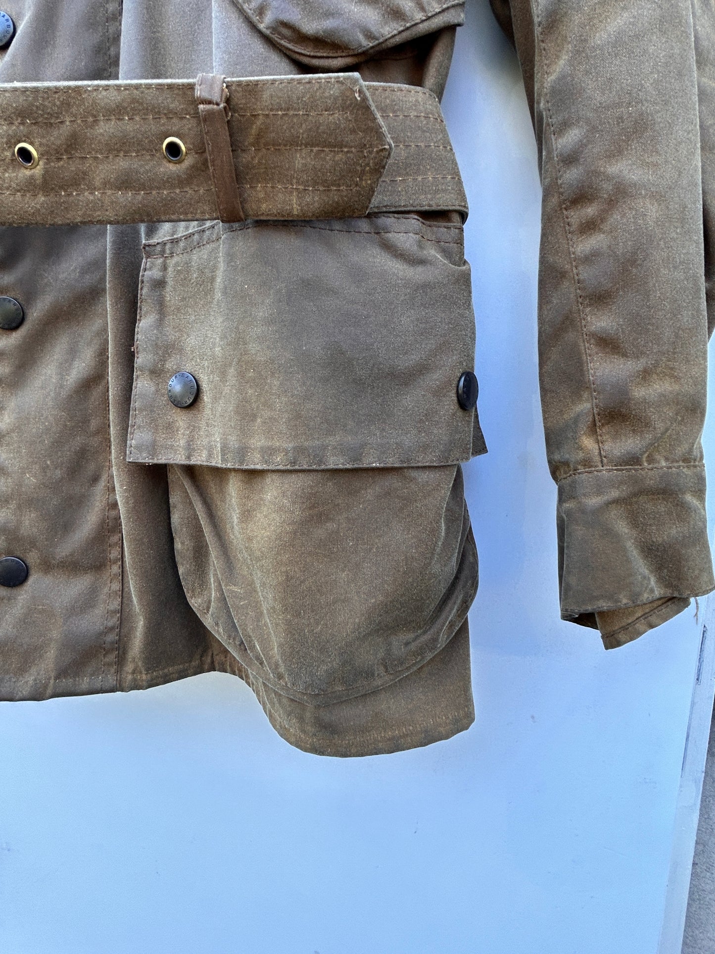 Barbour International Olive C42/107 cm - Olive Wax International Jacket C42 Large