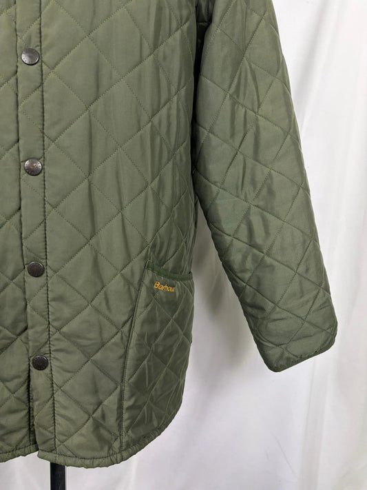 Giacca a vento Barbour verde Eskdale M - Man Quilted Green wind Eskdale jacket Size Medium - Shop In London