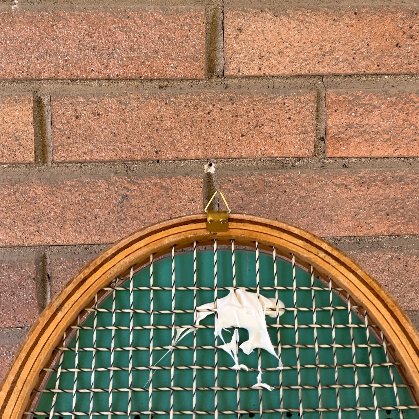 Racchetta Masterpiece Vintage in Legno con Specchio- Vintage Mirror tennis wood Racket