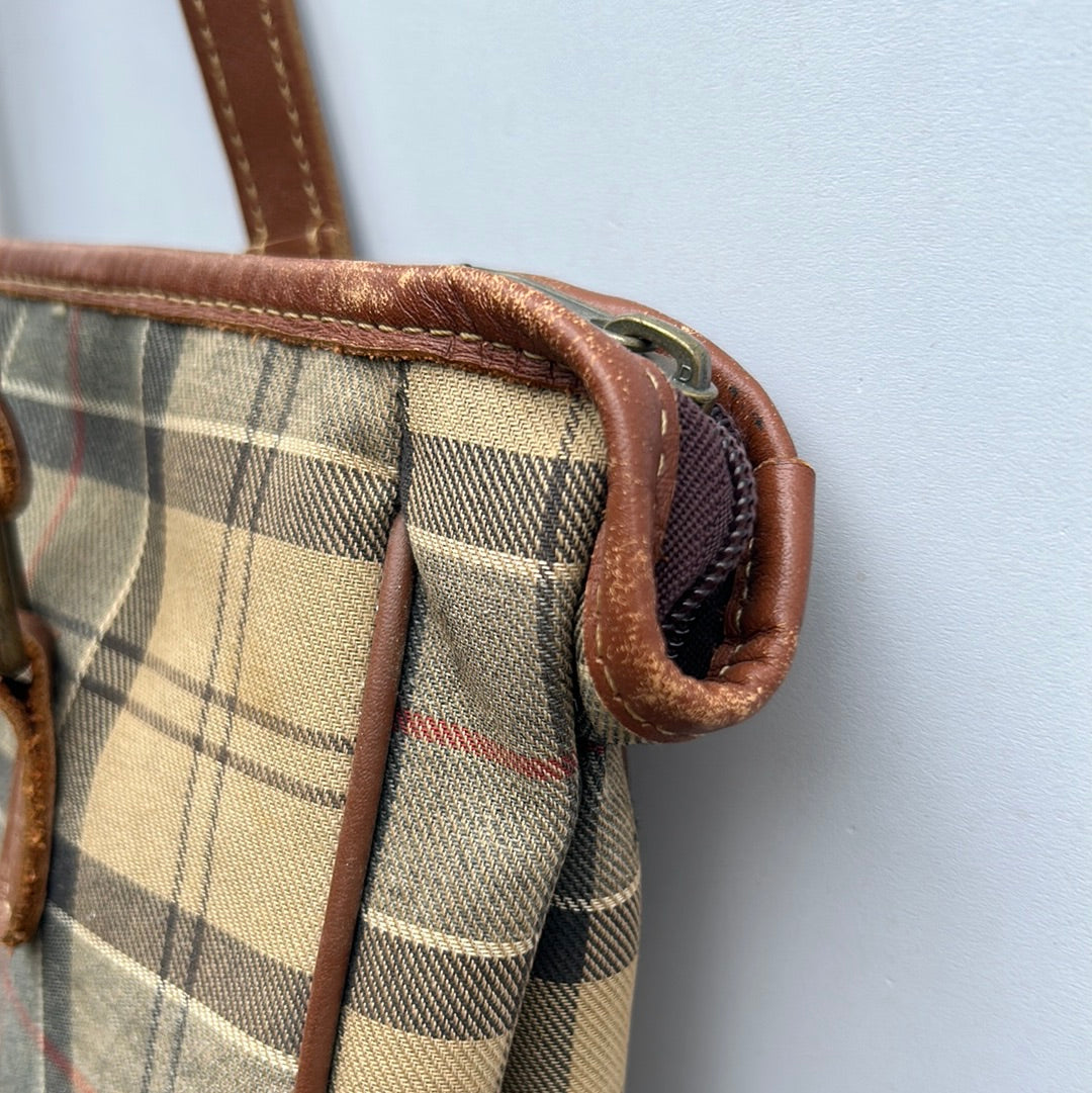 Borsa Barbour in tartan - Tartan Ladies Shopper Bag