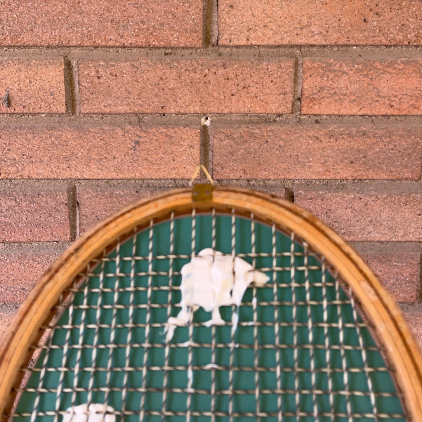 Racchetta Masterpiece Vintage in Legno con Specchio- Vintage Mirror tennis wood Racket