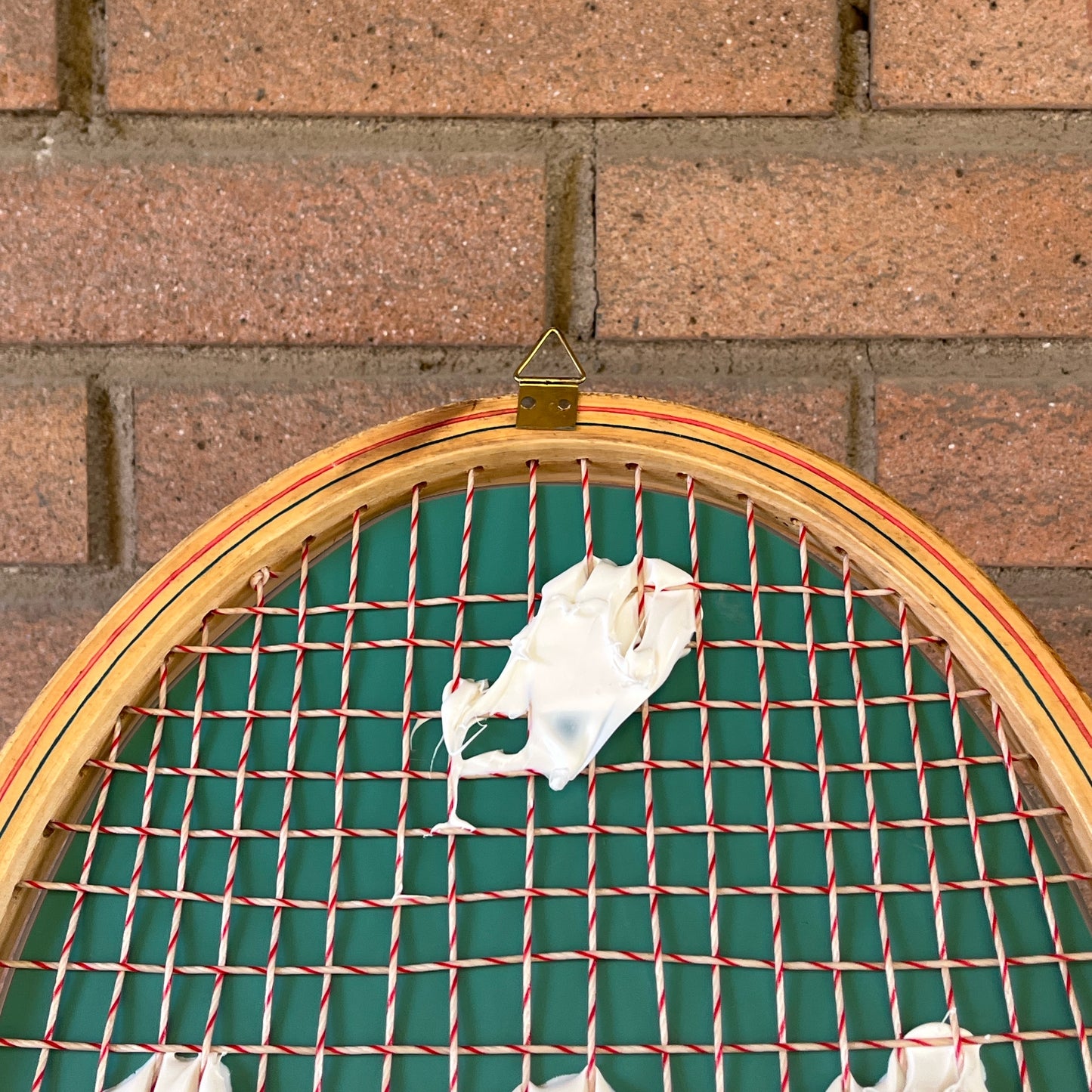 Racchetta Regent Vintage in Legno con Specchio- Vintage Mirror tennis wood Racket