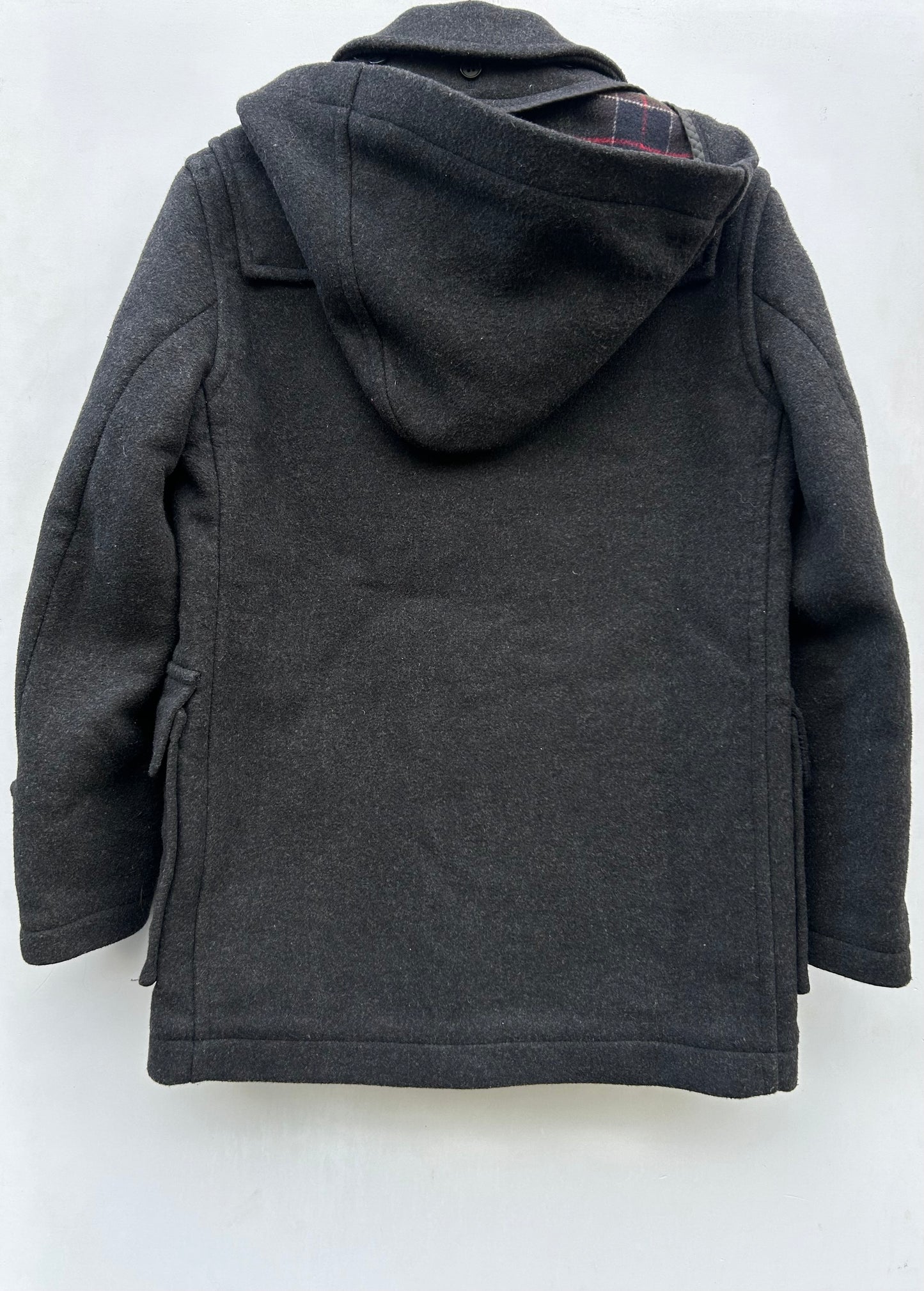 Cappotto Barbour Montgomery Bambino Grigio 10-11 anni - Classic Children Charcoal Duffle Coat Size L