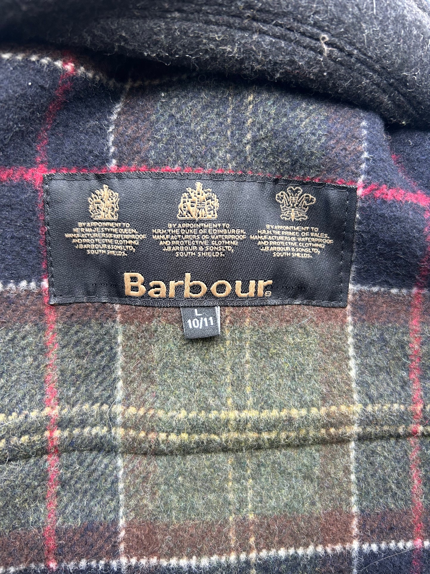 Cappotto Barbour Montgomery Bambino Grigio 10-11 anni - Classic Children Charcoal Duffle Coat Size L