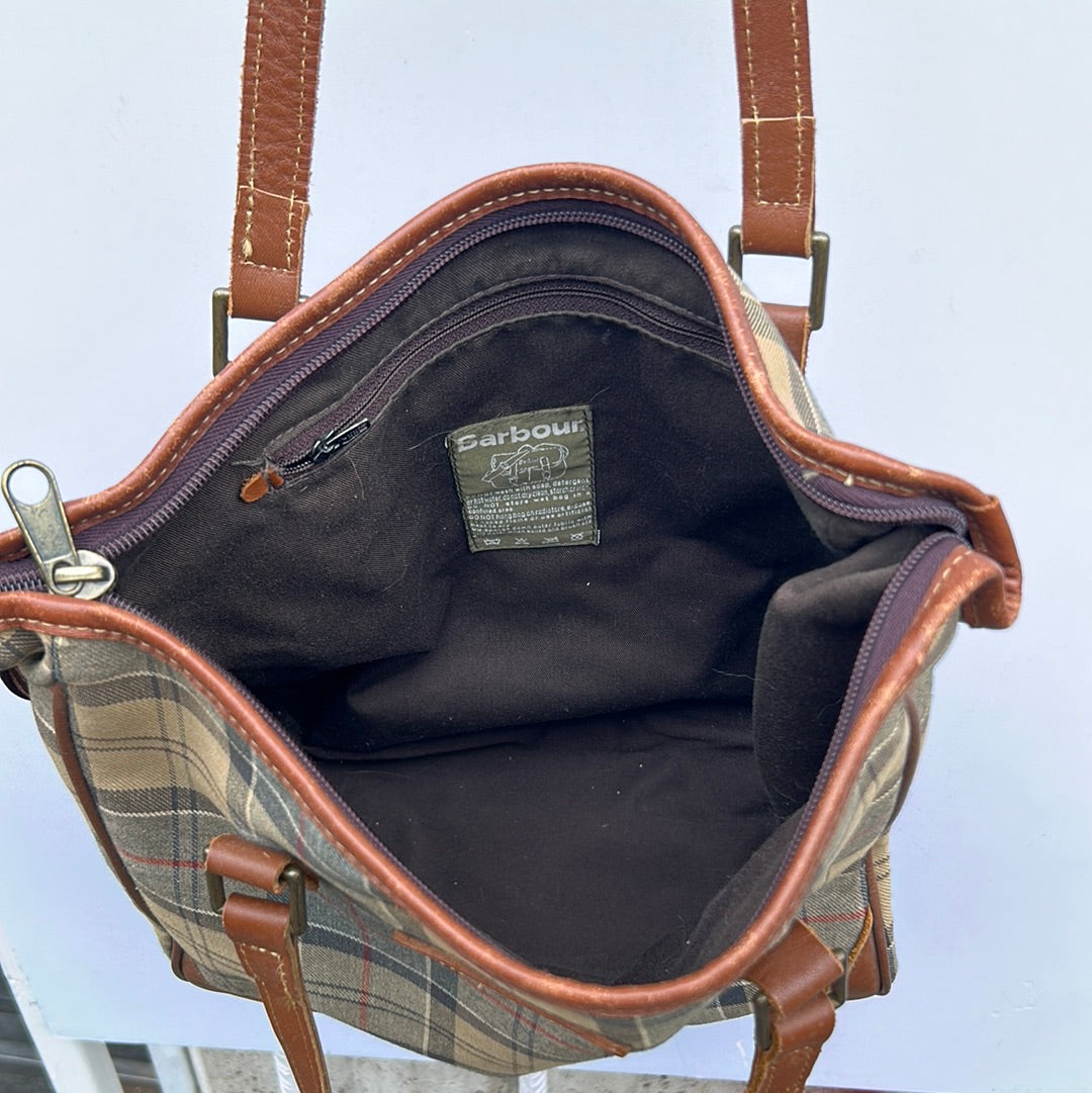 Borsa Barbour in tartan - Tartan Ladies Shopper Bag