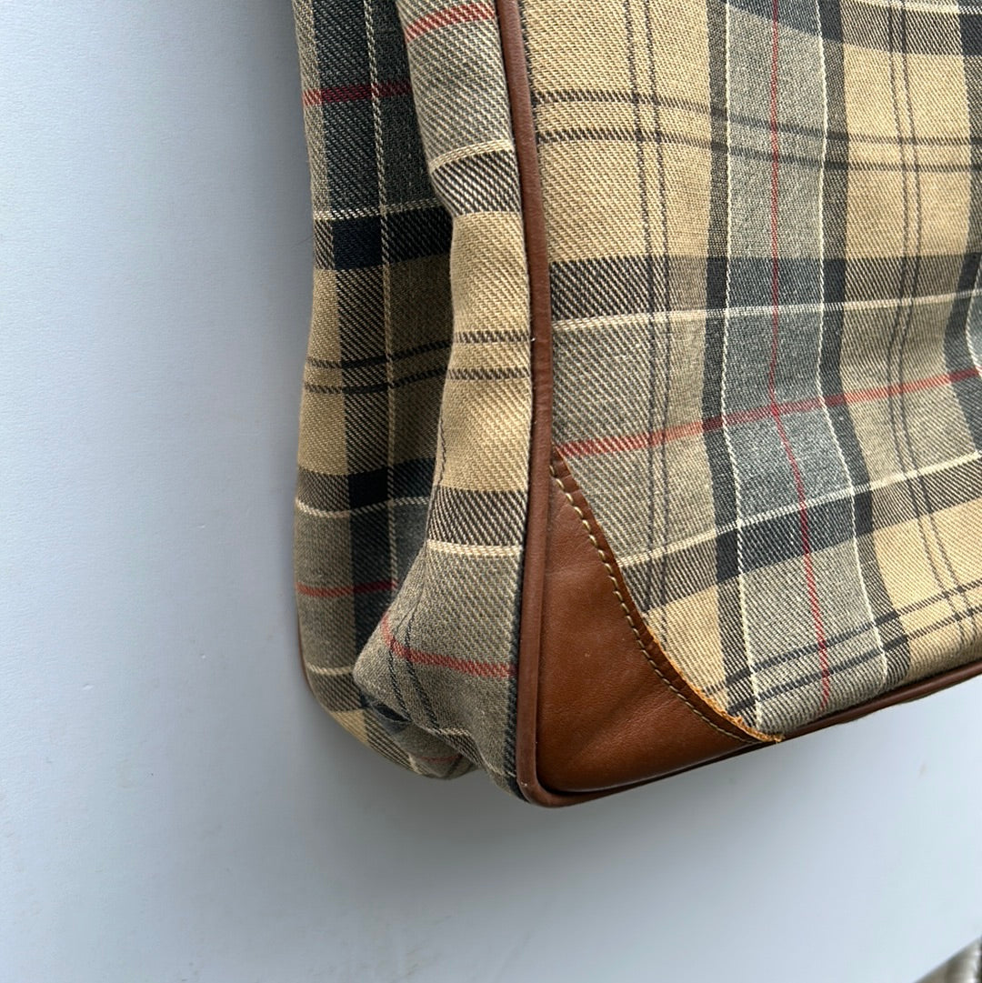 Borsa Barbour in tartan - Tartan Ladies Shopper Bag