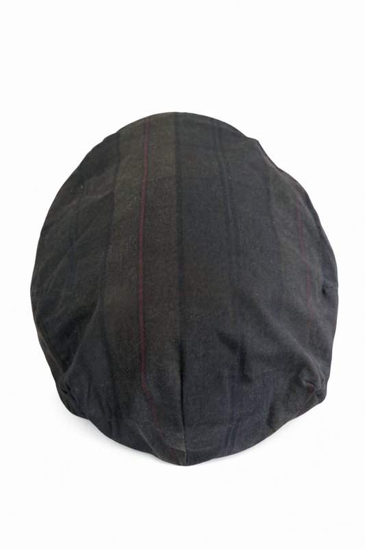 Coppola cerata nuova inglese fantasia tartan Iona - New Iona tartan waxed flat cap - Shop In London