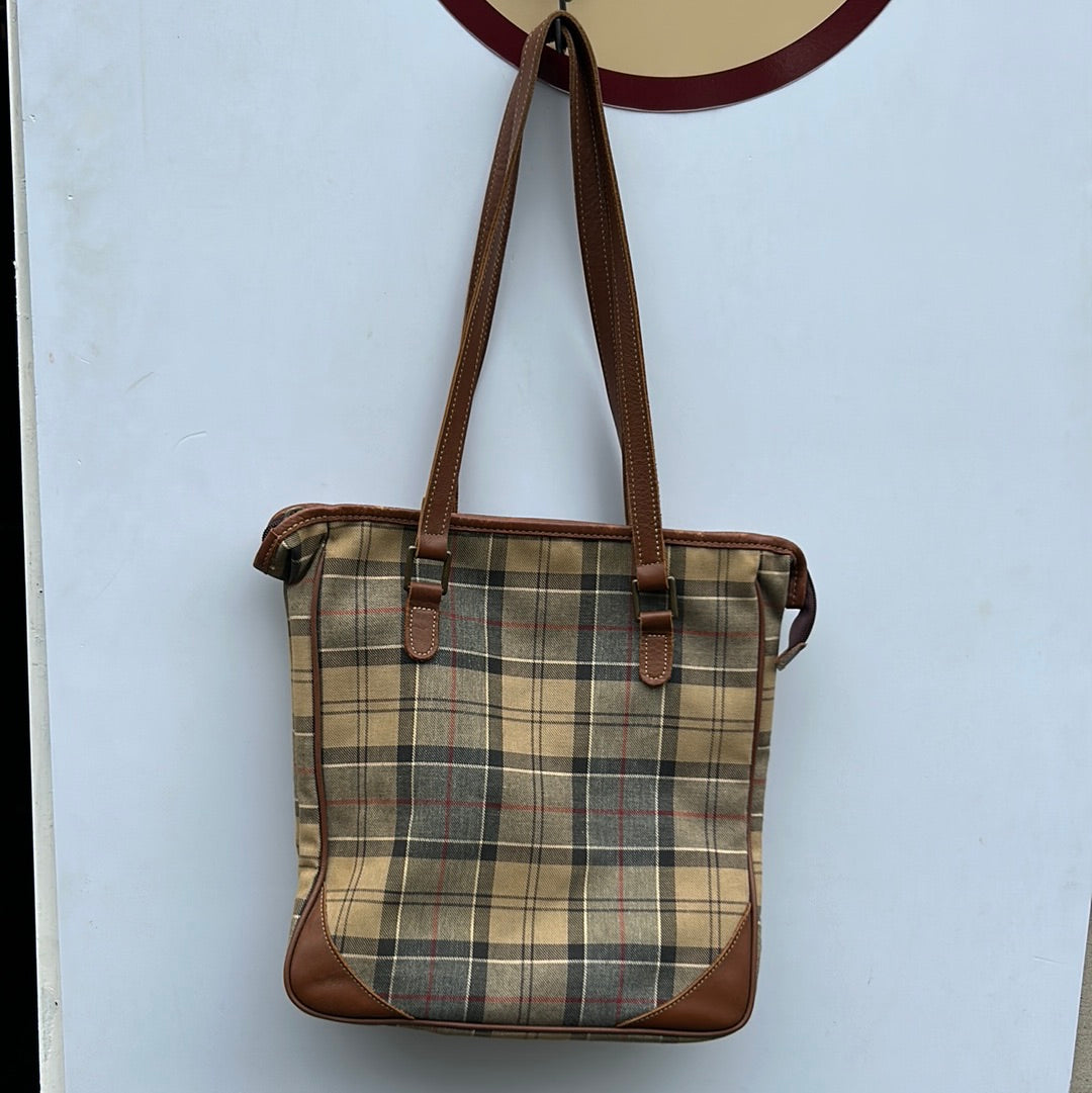 Borsa Barbour in tartan - Tartan Ladies Shopper Bag