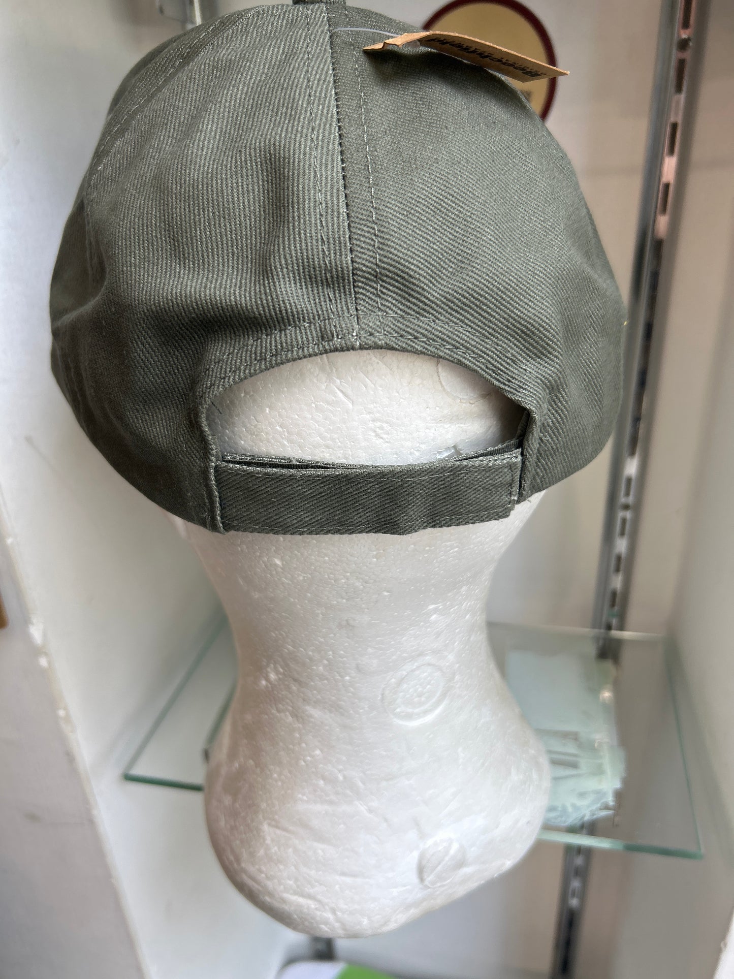 Cappello da Baseball in cotone verde Unisex taglia unica - Baseball cap in cotton green color