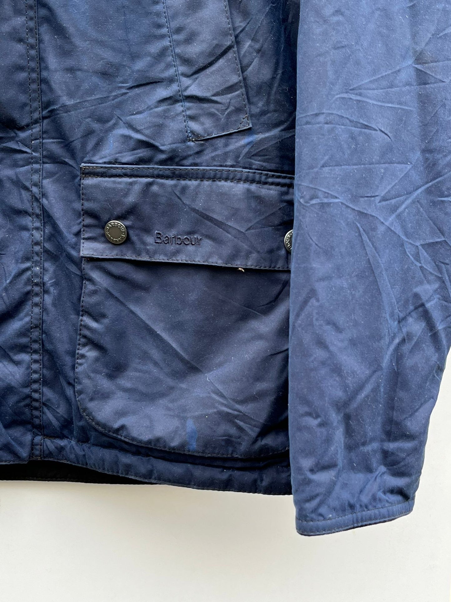 Barbour Man Amble Wax Jacket size Medium