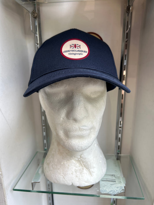 Cappello da Baseball in cotone blu  notte Unisex taglia unica - Baseball cap in cotton navy color