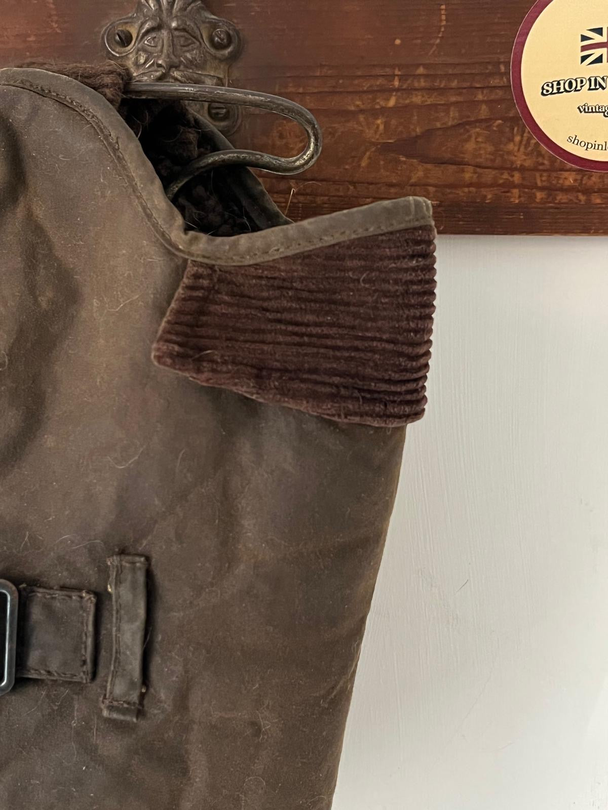 Cappotto Barbour per cani verde oliva Xsmall