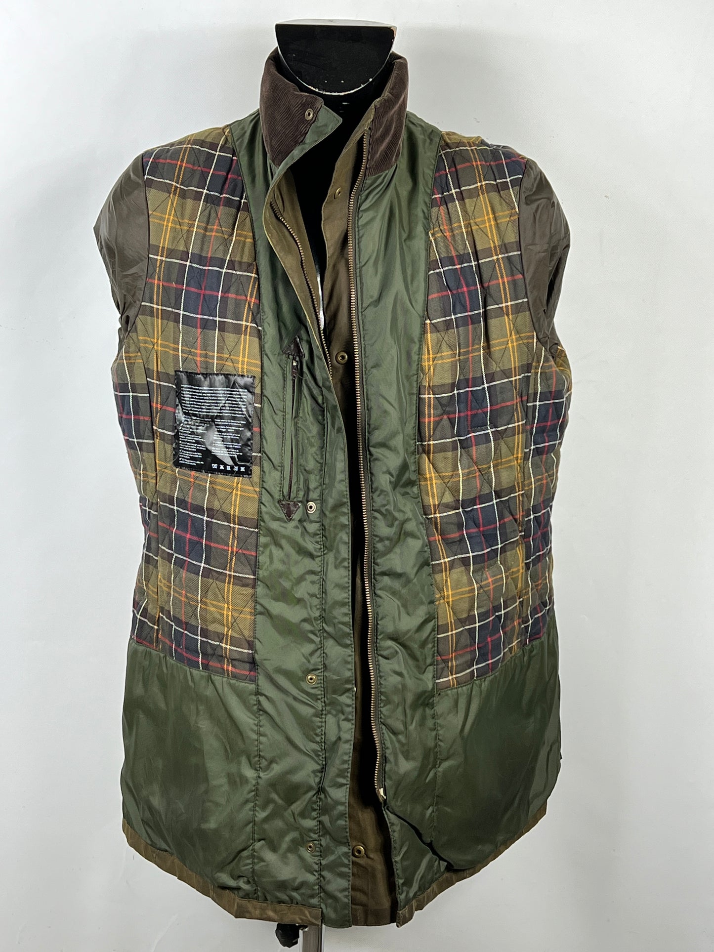 Giacca Barbour Verde Unisex Uk18 tg. 48 ita Green Waxed Unisex Coat size UK18