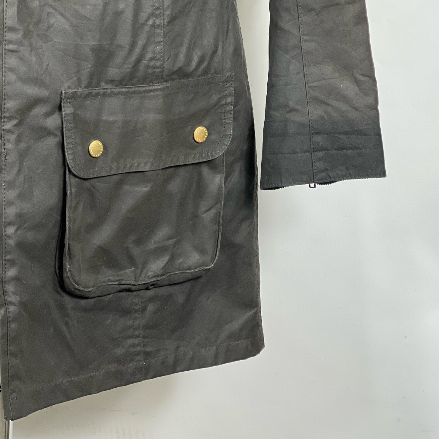 Giacca Barbour Donna nera imbottita UK14 -Lady Black jacket size UK14 tg. 42/44
