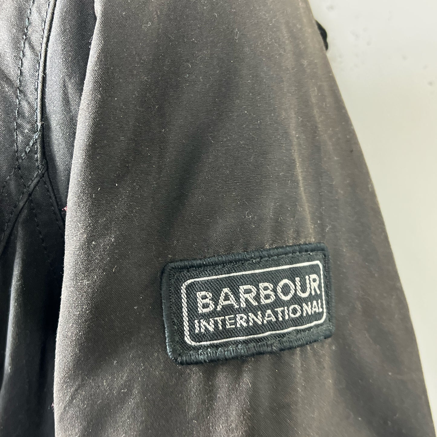 Giacca Barbour Donna nera imbottita UK14 -Lady Black jacket size UK14 tg. 42/44