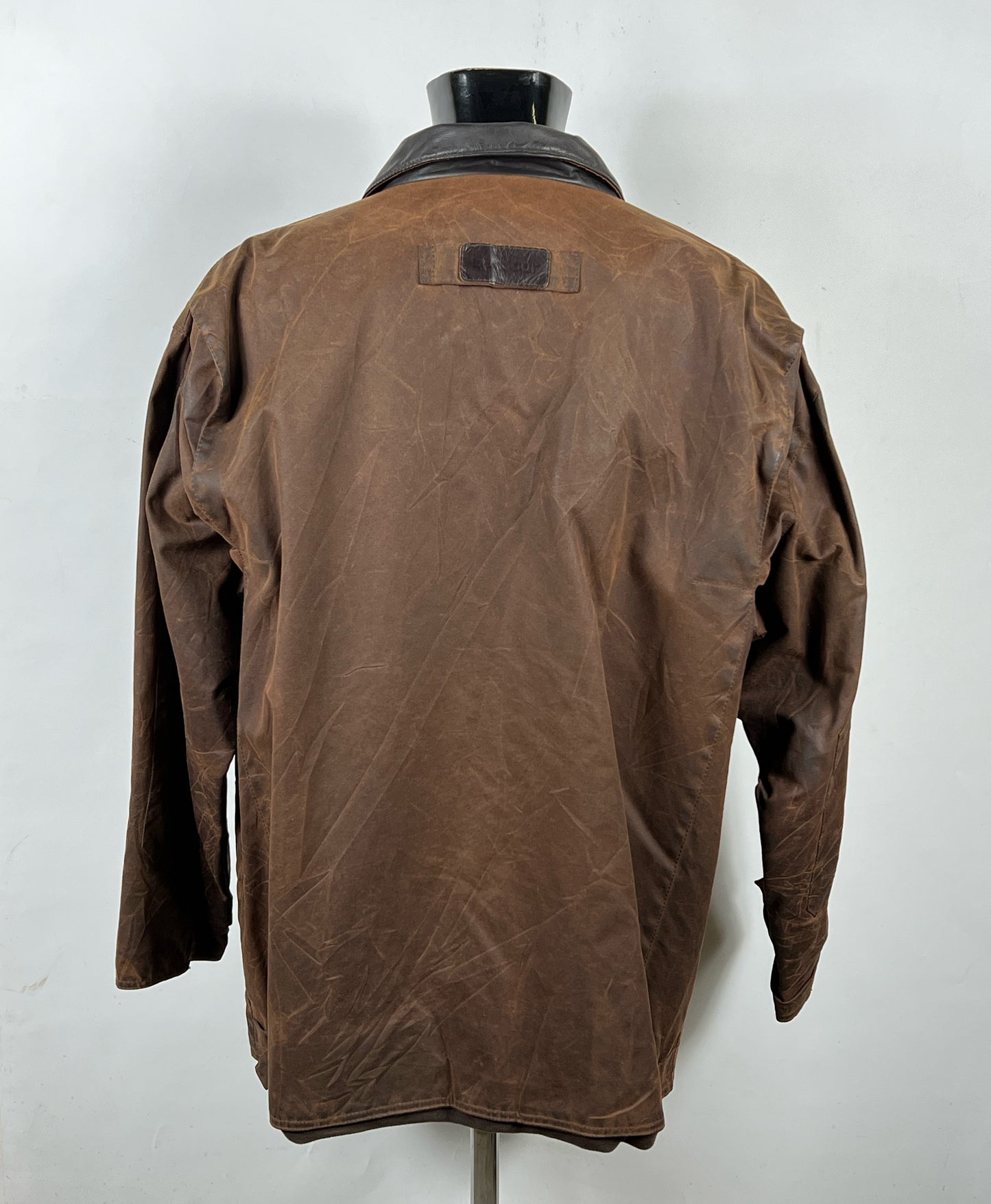 Barbour Giacca Uomo Bushman Marrone XLarge- Man Wax Brown Jacket Size XLarge