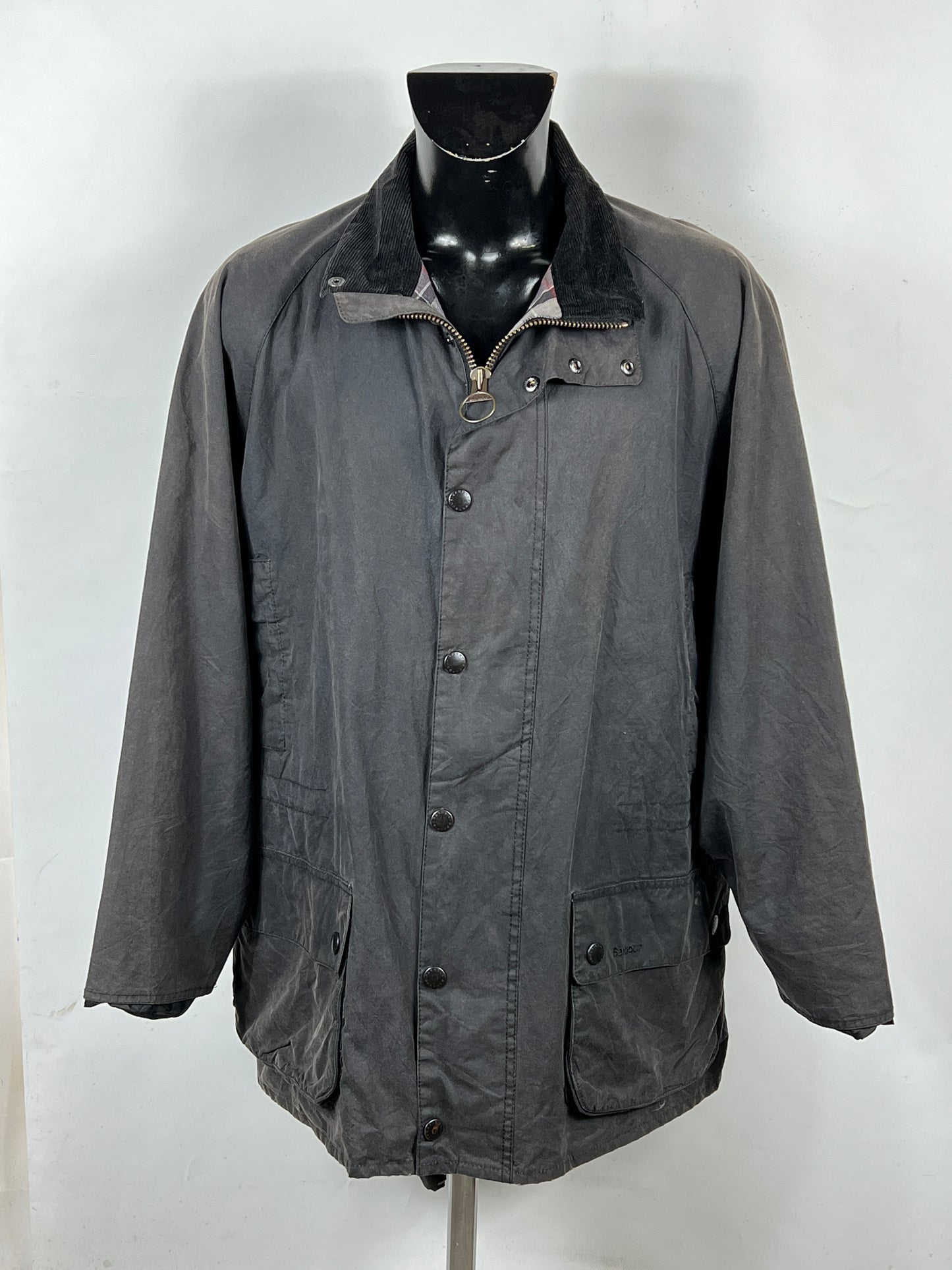 Giacca Barbour da uomo Nera cerata Burnell xl - Black Man Wax Burnell Jacket size XL