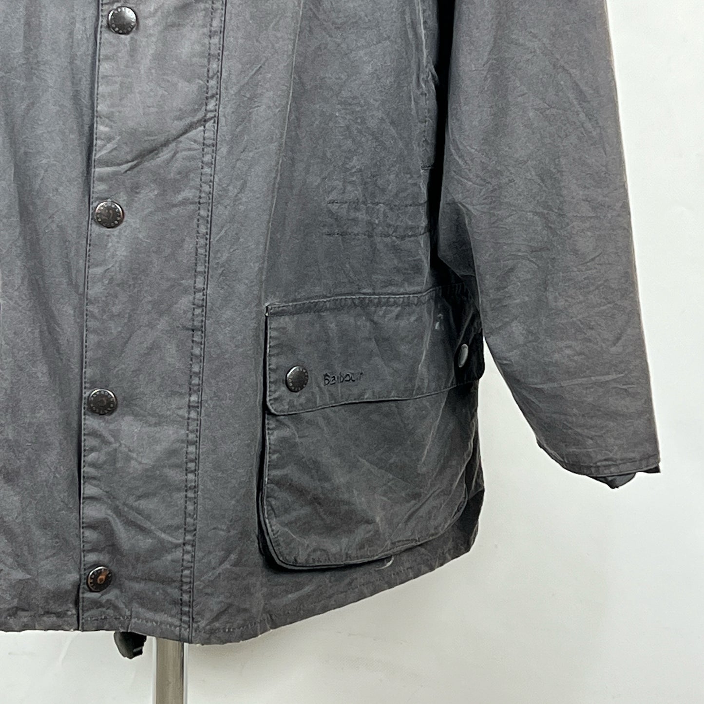Giacca Barbour da uomo Nera cerata Burnell xl - Black Man Wax Burnell Jacket size XL
