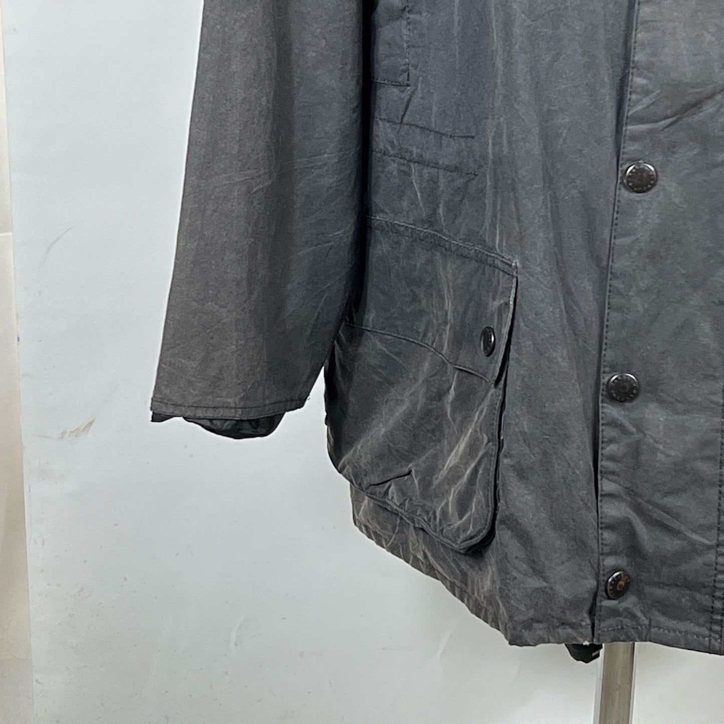 Giacca Barbour da uomo Nera cerata Burnell xl - Black Man Wax Burnell Jacket size XL