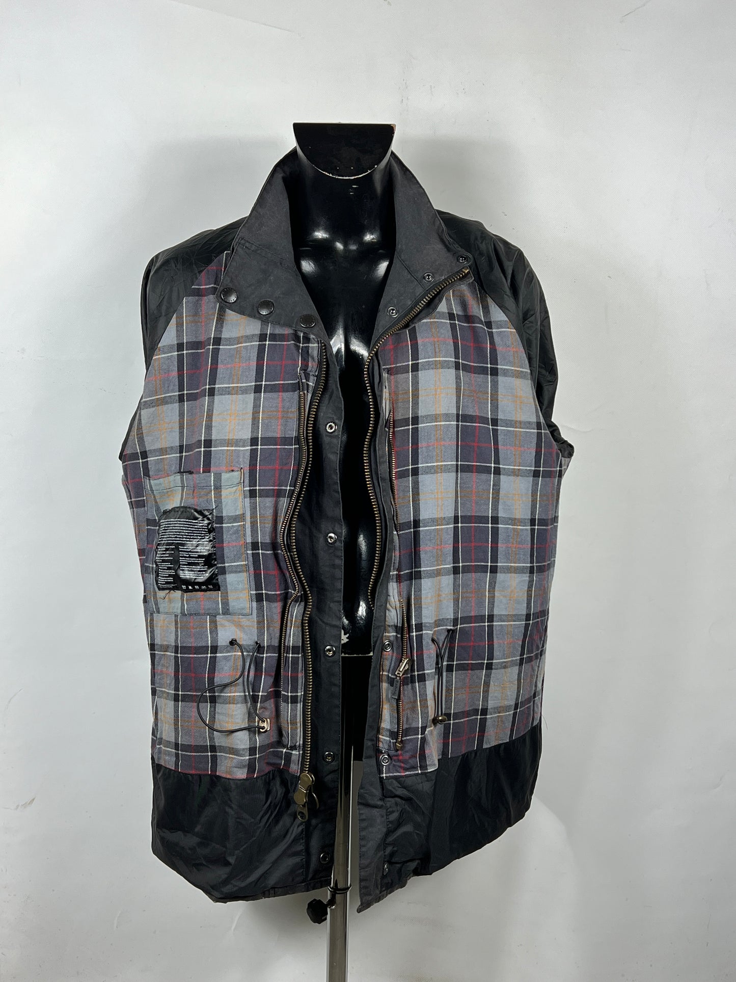 Giacca Barbour da uomo Nera cerata Burnell xl - Black Man Wax Burnell Jacket size XL