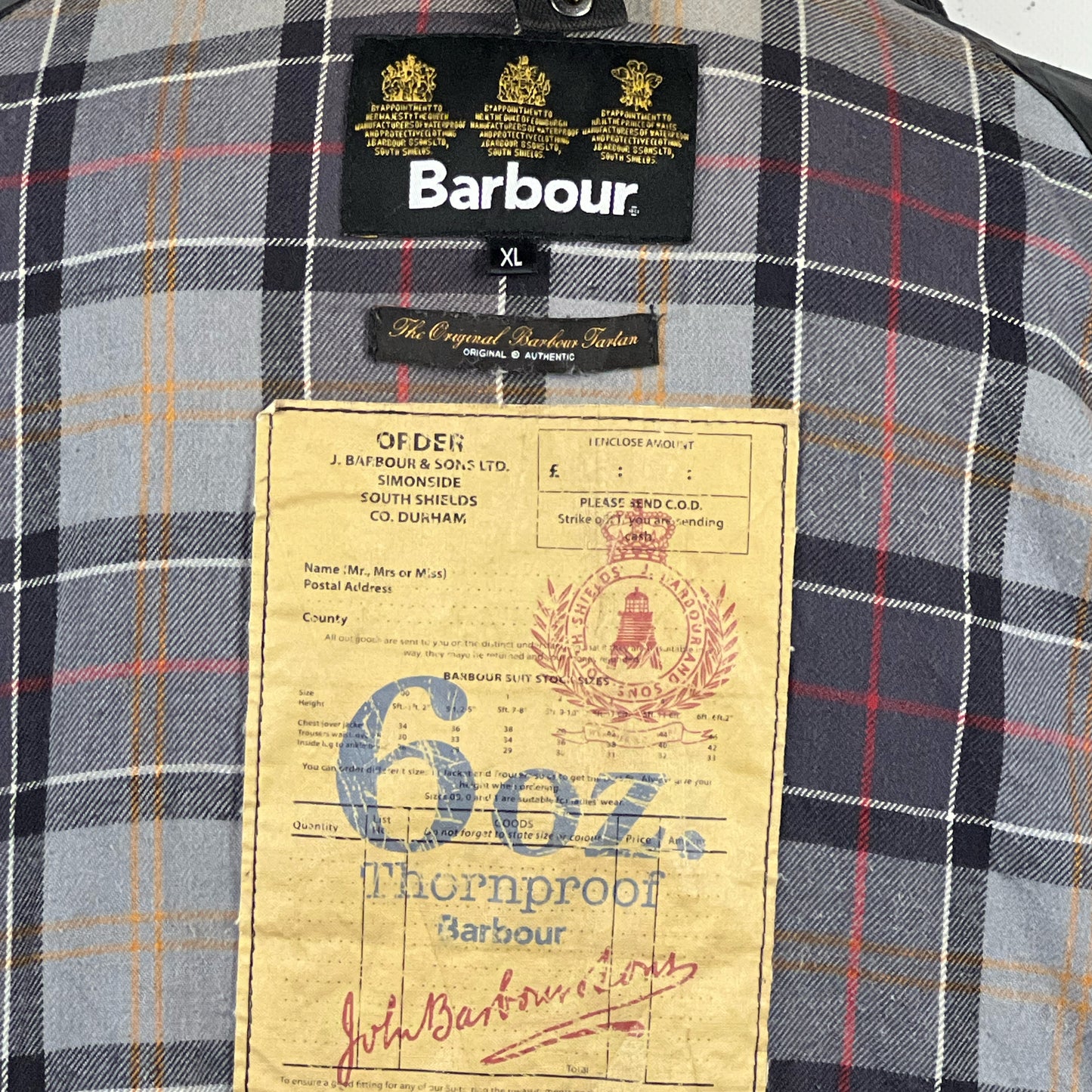Giacca Barbour da uomo Nera cerata Burnell xl - Black Man Wax Burnell Jacket size XL