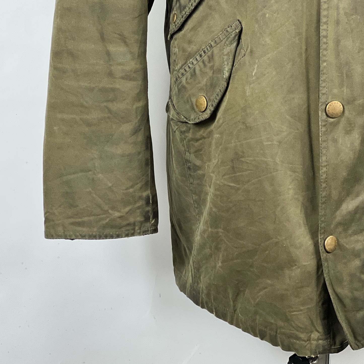Giacca Barbour Verde New Hampshire Cerata XLarge - Man Green waxed jacket Size xl